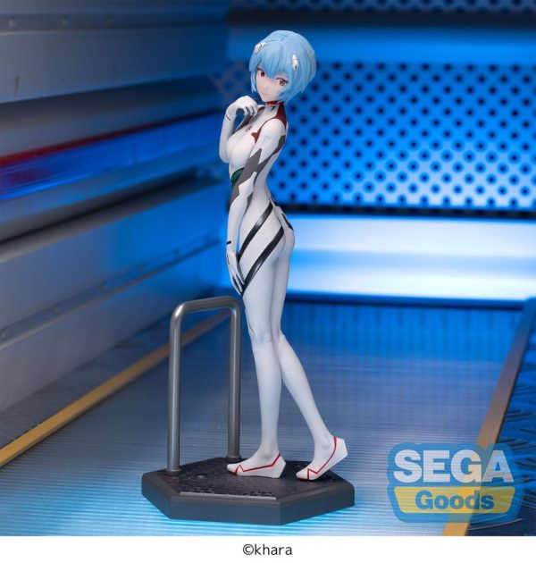 Figura luminosa de PVC de Rei Ayanami de Evangelion 3.0+1.0 Thrice Upon a Time, 20 cm - Imagen 2