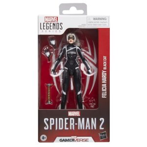Figura de Felicia Hardy Black Cat de 15 cm - Spider-Man 2 Marvel Legends Series