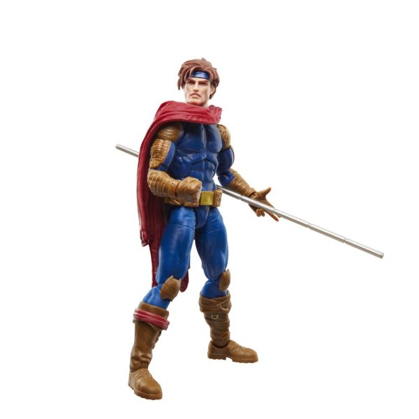 Figura Hasbro Marvel Legends Series Build a Figura Marvels Nemesis X-men Gambit - Imagen 4
