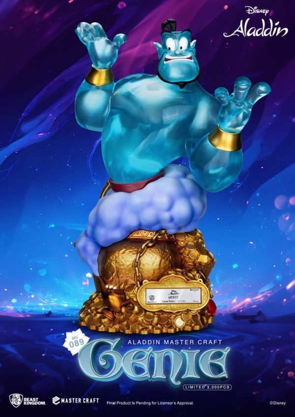 Figura Disney (aladdin) Estatua Master Craft Ginie 42 CM