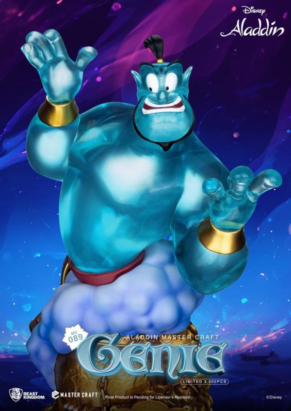 Figura Disney (aladdin) Estatua Master Craft Ginie 42 CM - Imagen 4