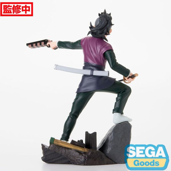 Figura Genya Shinazugawa Swordsmith Village Demon Slayer Kimetsu no Yaiba 15cm - Imagen 4