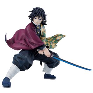 Figura Coleccionable de Giyu Tomioka de Demon Slayer Kimetsu no Yaiba - Edición Ichibansho de 19cm