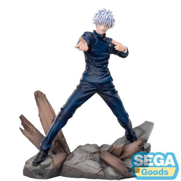 FIGURA SATORU GOJO FIERCE BATTLE JUJUTSU KAISEN HIDDEN INVENTORY LUMINASTA