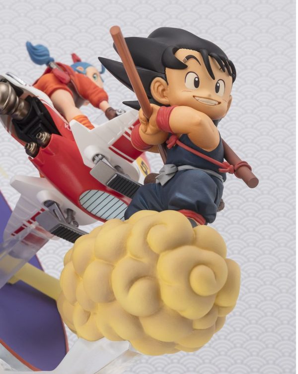 FIGURA SON GOKU & BULMA DRAGON BALL FIGUARTS ZERO COLLECTORS SHOP - Imagen 4