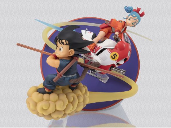 FIGURA SON GOKU & BULMA DRAGON BALL FIGUARTS ZERO COLLECTORS SHOP - Imagen 2