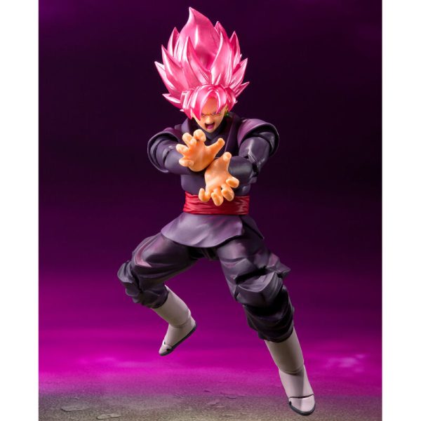 Figura Goku Black Super Saiyan Rose Dragon Ball Super 14cm - Imagen 2