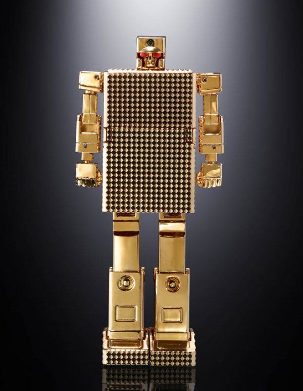 Golden Warrior Gold Lightan Figura Diecast Soul of Chogokin GX-32SP Gold Lightan 50th Anniversary Ver. 13 cm