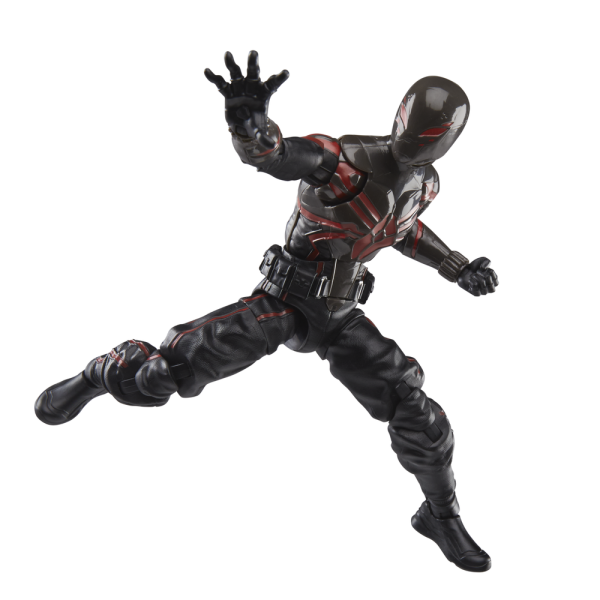 MILES MORALES BROOKLYN 2099 SUIT VERSION FIGURA SPIDER-MAN 2 MARVEL LEGENDS SERIES - Imagen 6