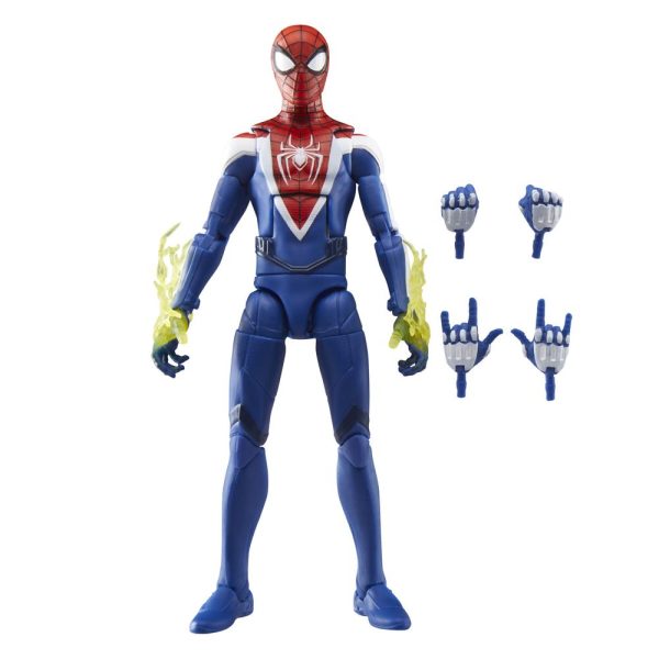 MILES MORALES UPGRADED SUIT STYLE VERSION FIGURA 15 CM SPIDER-MAN 2 MARVEL LEGENDS SERIES - Imagen 2