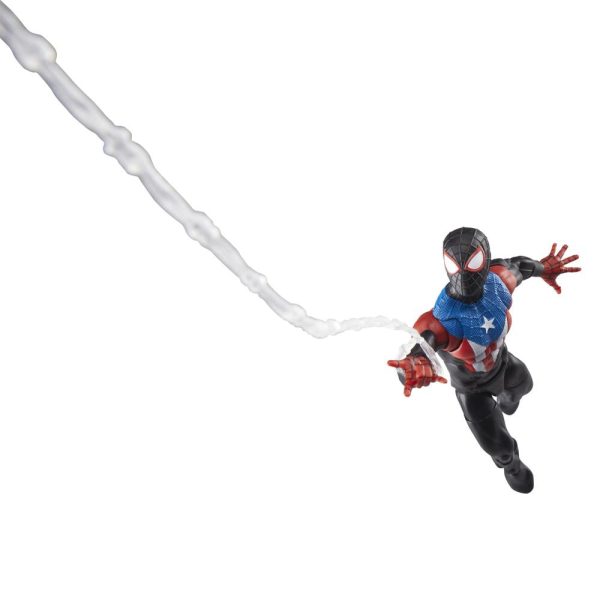 MILES MORALES BORICUA SUIT VERSION FIGURA 15 CM SPIDER-MAN 2 MARVEL LEGENDS SERIES - Imagen 4