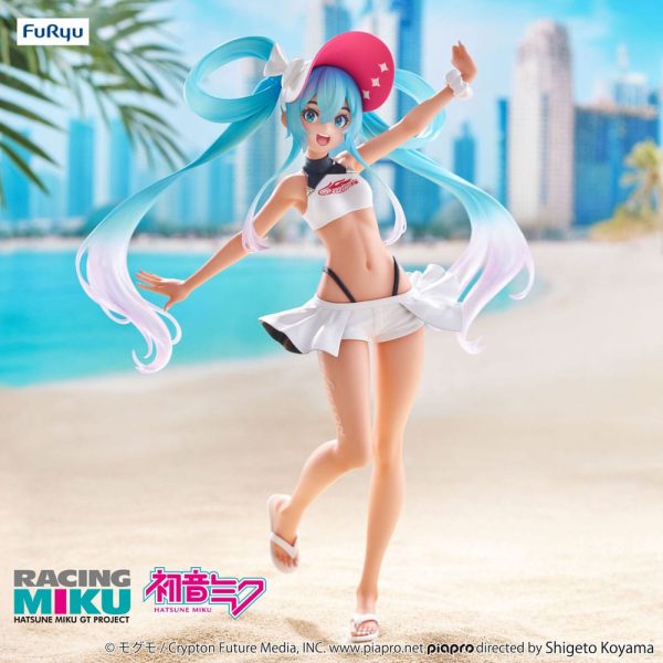 Estatua PVC de Hatsune Miku GT Project Racing Miku 2024 Summer Holiday Ver. en Trio-Try-iT, 21 cm - Imagen 4