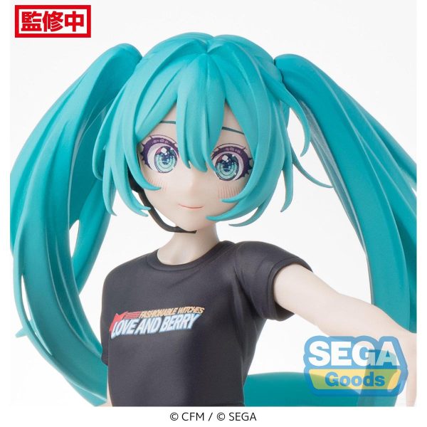 Figura Hatsune Miku Berry Costume Version Dress up and Dance! Desktop x Decorate - Imagen 3