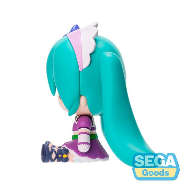 Figura de colección Hatsune Miku en color púrpura brillante de 8cm - Imagen 4