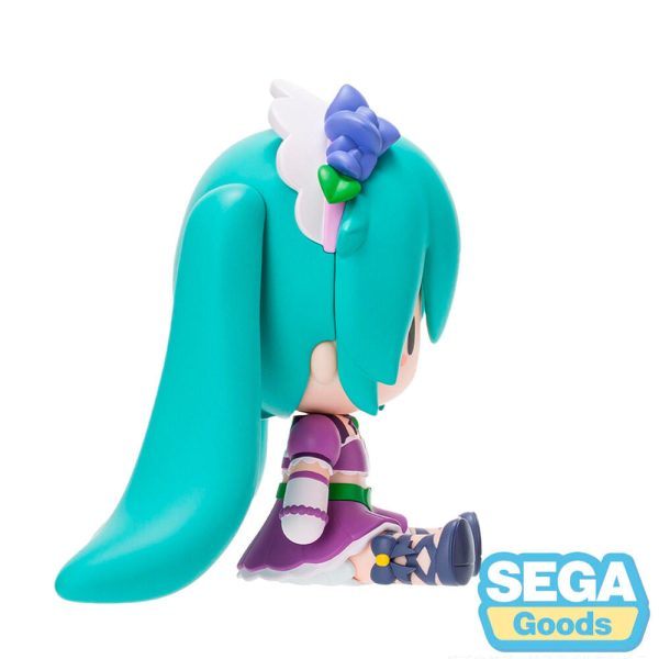 Figura de colección Hatsune Miku en color púrpura brillante de 8cm - Imagen 5