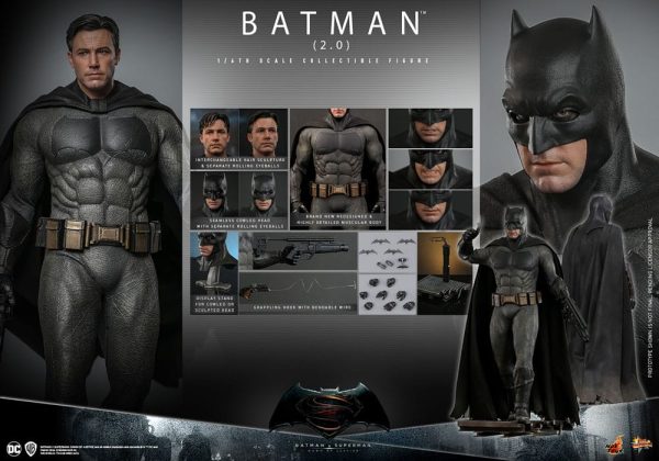 Figura Batman Movie Masterpiece 1/6 Hot Toys - Imagen 8