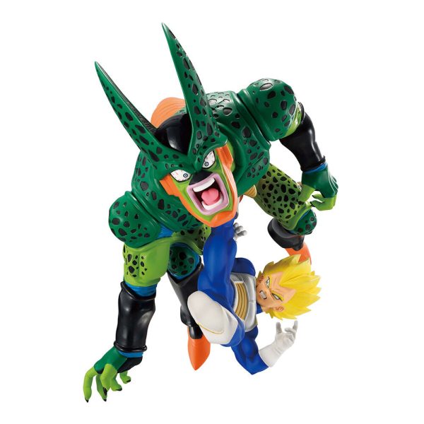 Figura Ichibansho Vegeta vs. Cell Dragon History ii Dragon Ball 17cm - Imagen 2