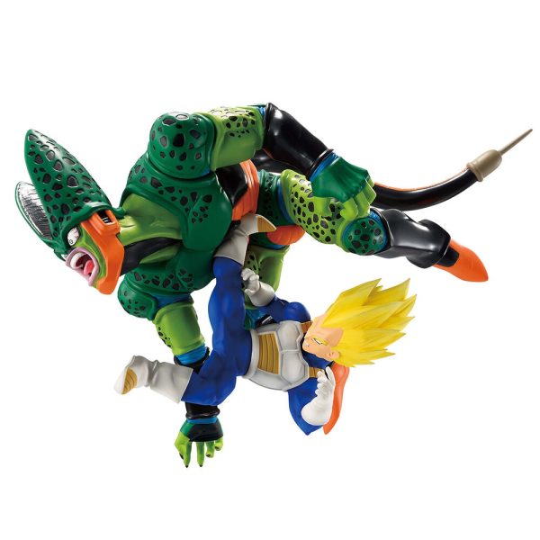 Figura Ichibansho Vegeta vs. Cell Dragon History ii Dragon Ball 17cm - Imagen 3