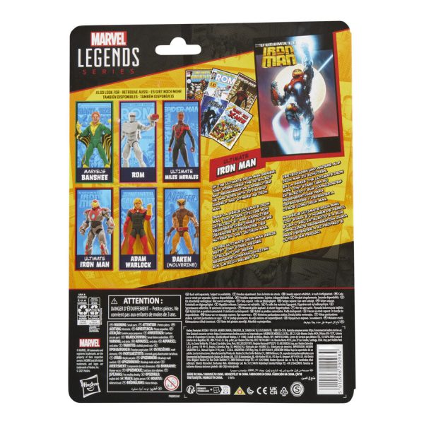 Figura Iron man Ultimate Iron man Marvel Legends 15cm - Imagen 3