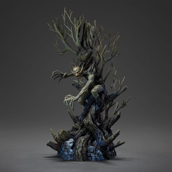 Figura Iron Maiden Estatua 1/10 Deluxe BDS Art Scale Fear of the Drak Eddie 31 cm - Imagen 4