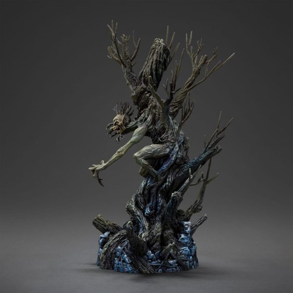Figura Iron Maiden Estatua 1/10 Deluxe BDS Art Scale Fear of the Drak Eddie 31 cm - Imagen 5