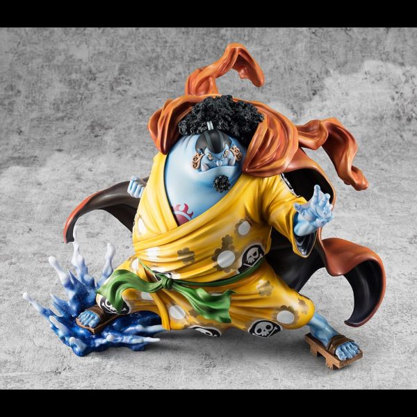 One Piece Estatua PVC Portrait Of Pirates SA-MAXIMUM Knight of the Sea Jinbe Limited Reprint 25 cm - Imagen 2