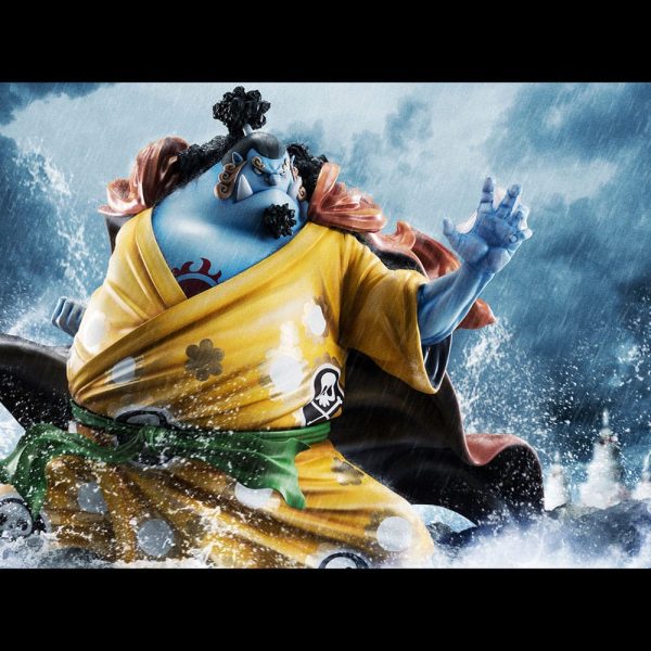 One Piece Estatua PVC Portrait Of Pirates SA-MAXIMUM Knight of the Sea Jinbe Limited Reprint 25 cm - Imagen 5