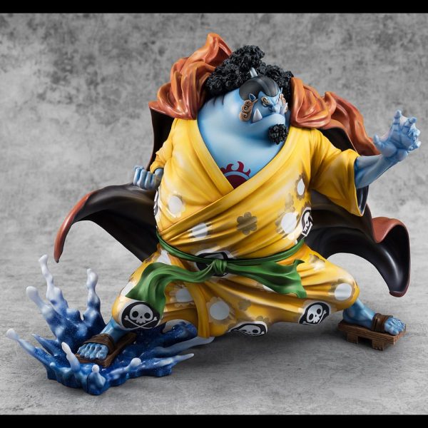 One Piece Estatua PVC Portrait Of Pirates SA-MAXIMUM Knight of the Sea Jinbe Limited Reprint 25 cm - Imagen 7