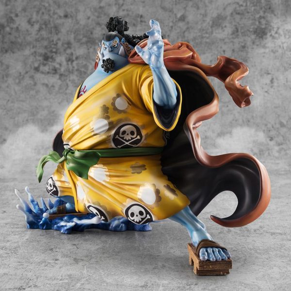 One Piece Estatua PVC Portrait Of Pirates SA-MAXIMUM Knight of the Sea Jinbe Limited Reprint 25 cm - Imagen 9