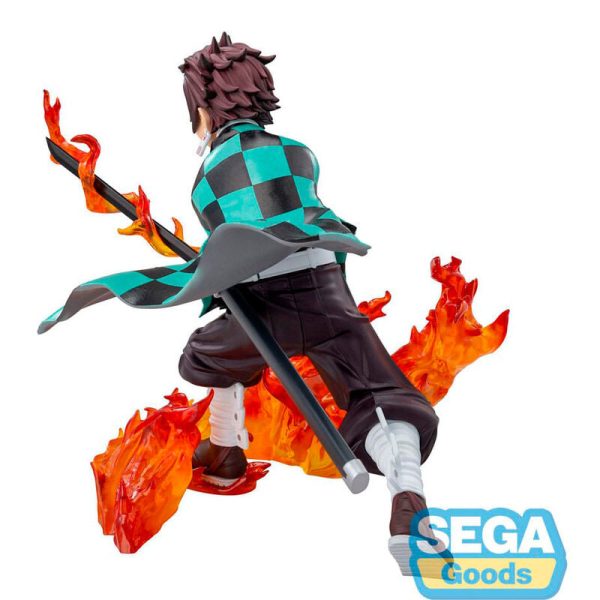 Figura Tanjiro Kamado Demon Slayer Kimetsu no Yaiba 17cm - Imagen 3