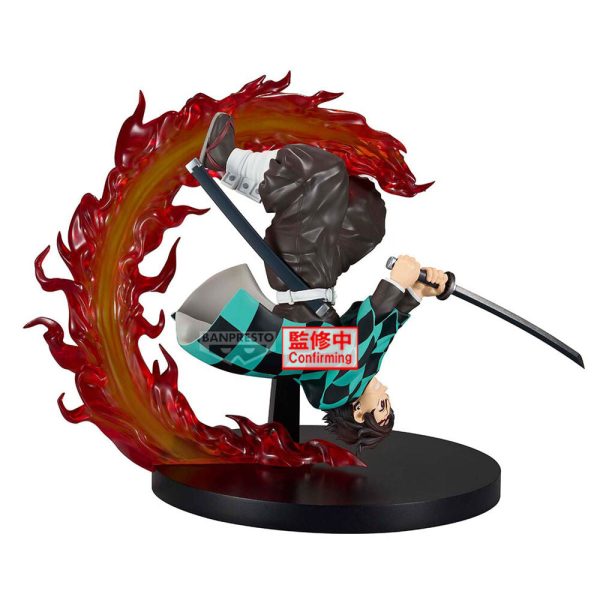 Figura Tanjiro Kamado Vibration Stars Demon Slayer Kimetsu no Yaiba 15cm - Imagen 2