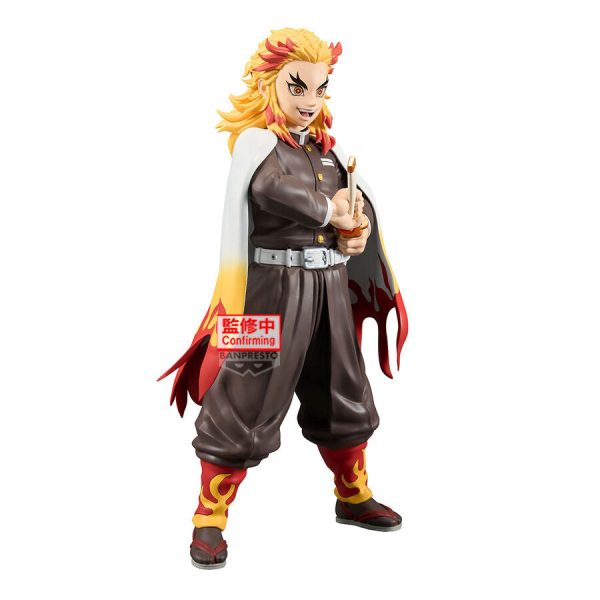 Figura Kyojuro Rengoku Grandista Demon Slayer Kimetsu no Yaiba 24cm - Imagen 3