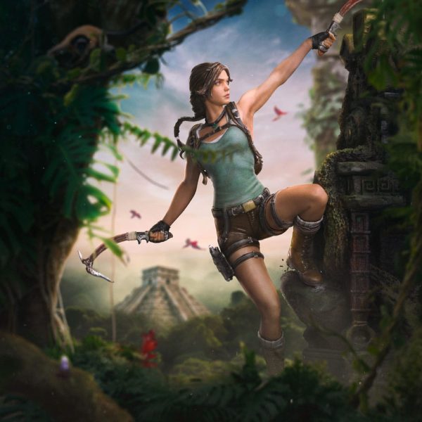 Tomb Raider Estatua 1/10 Deluxe Art Scale Lara Croft 36 cm - Imagen 5