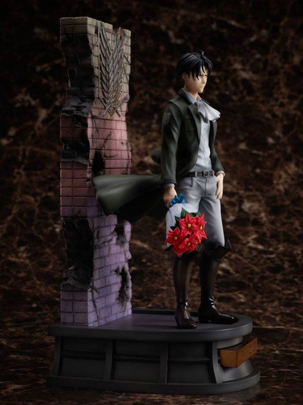 Figura Levi Attack on Titan the Final Season PVC Statue 1/7 Birthday 30 CM - Imagen 3