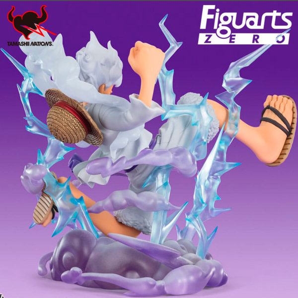 Figura Monkey d Luffy Gear 5 Gigante One Piece Figuarts Zero Extra Battle 30cm - Imagen 4