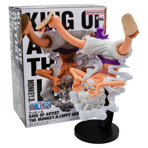 Figura Monkey d Luffy Gear 5 King of Artist One Piece 15cm - Imagen 3