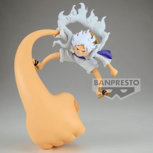 Figura Monkey d Luffy Gear 5 One Piece 12cm