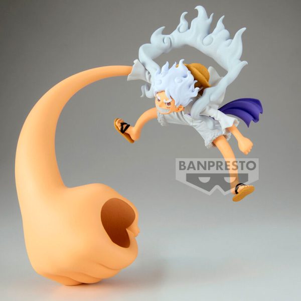 Figura Monkey d Luffy Gear 5 One Piece 12cm - Imagen 2
