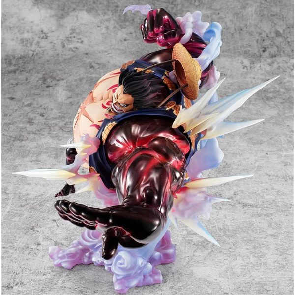 Figura Monkey d Luffy Gear 4 Megahouse Maximum - Imagen 5