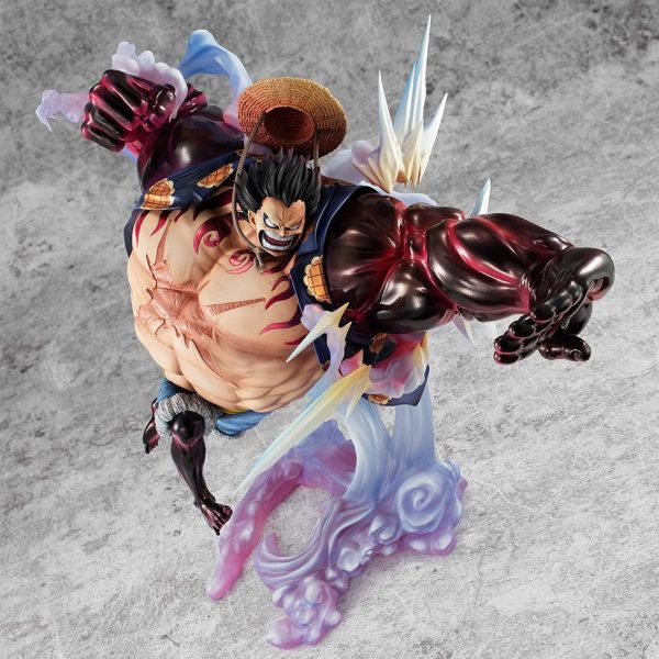 Figura Monkey d Luffy Gear 4 Megahouse Maximum