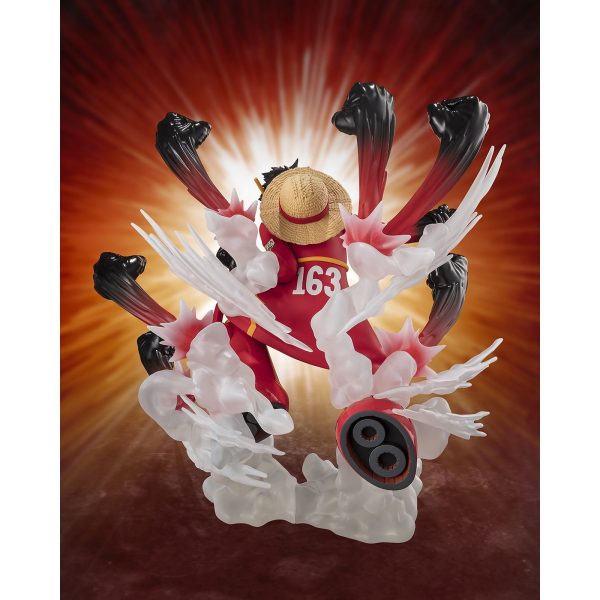 Figura Monkey d. Luffy -gum gum Hawk Gatling- Extra Battle One Piece Figuarts Zero - Imagen 3