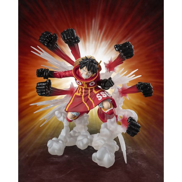 Figura Monkey d. Luffy -gum gum Hawk Gatling- Extra Battle One Piece Figuarts Zero - Imagen 2