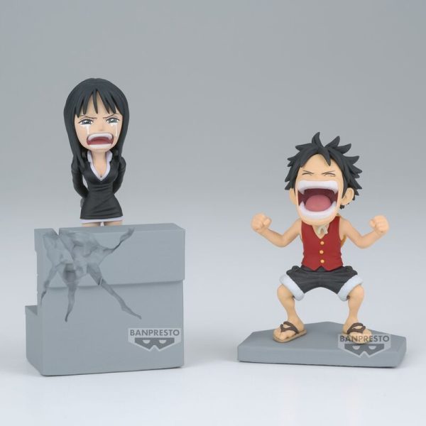 Figura Luffy & Nico Robin World Collectable One Piece 10cm - Imagen 2