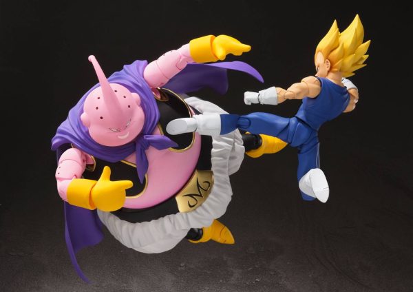 SH Figuarts Majin Buu Dragon Ball Re-run 18cm - Imagen 6