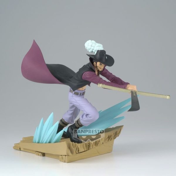 Figura Dracule Mihawk Senkozekkei One Piece 12cm - Imagen 2