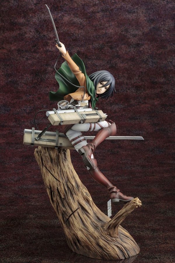 Figura Mikasa Ackerman Attack on Titan Estatua Artfxj 1/8 Renewal Package Ver. 35 CM - Imagen 5