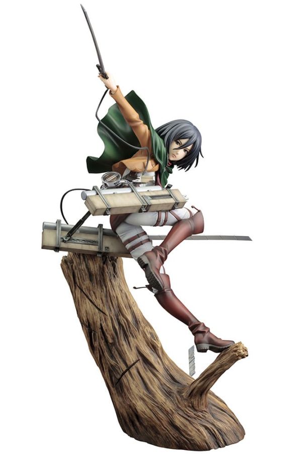 Figura Mikasa Ackerman Attack on Titan Estatua Artfxj 1/8 Renewal Package Ver. 35 CM
