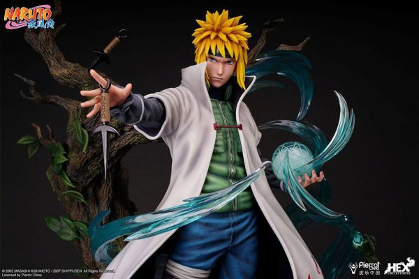 Estatua de Minato Namikaze en tamaño 1/4 de 65cm - Edición de Coleccionista de Naruto - Imagen 9