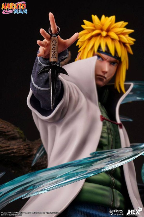 Estatua de Minato Namikaze en tamaño 1/4 de 65cm - Edición de Coleccionista de Naruto - Imagen 7
