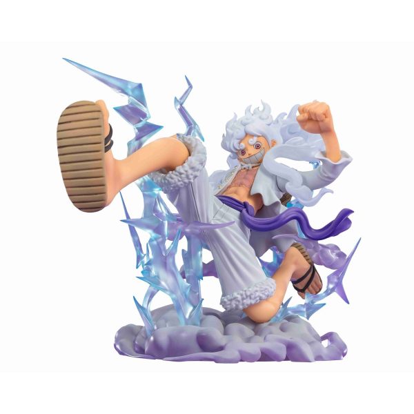 Figura Monkey d Luffy Gear 5 Gigante One Piece Figuarts Zero Extra Battle 30cm - Imagen 2